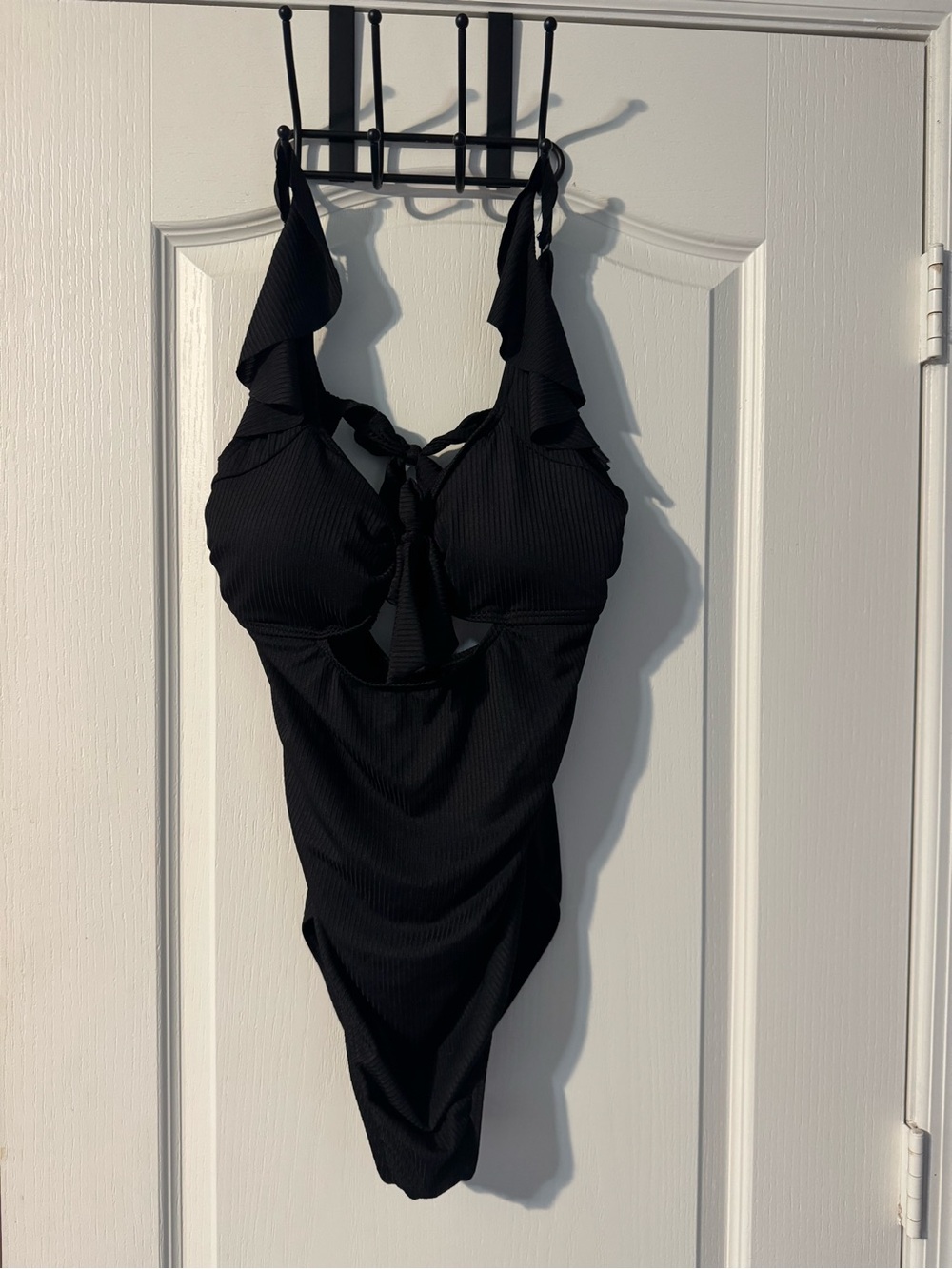 Black Maternity One-Piece Swimsuit